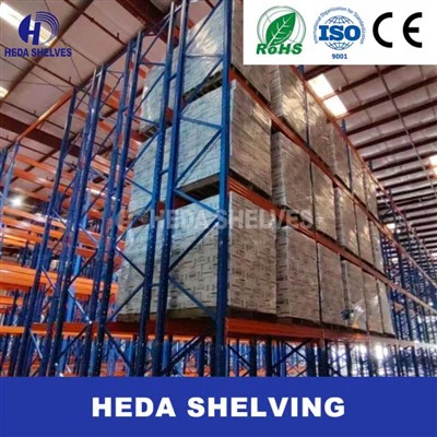 Полки для тяжелого режима работы склада